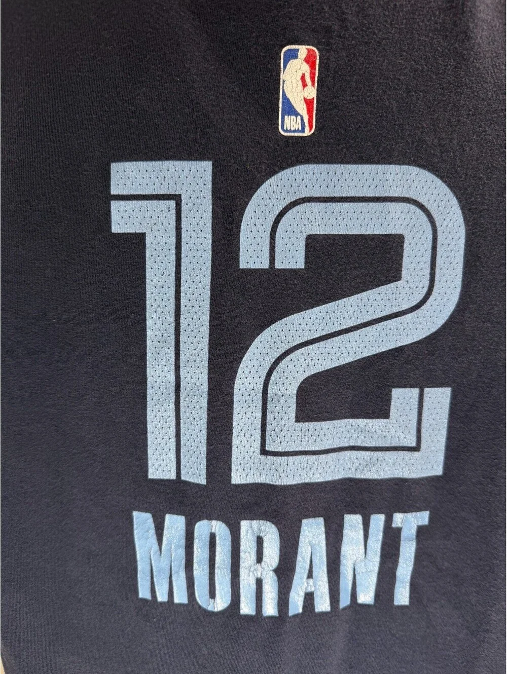2 pc Lot Ja Morant Jersey T-Shirt Youth Boys Large/XL 14-16 Grizz Graphic Tees